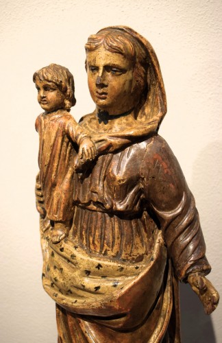 Antiquités - Madonna and Child - Spain, late 16th century